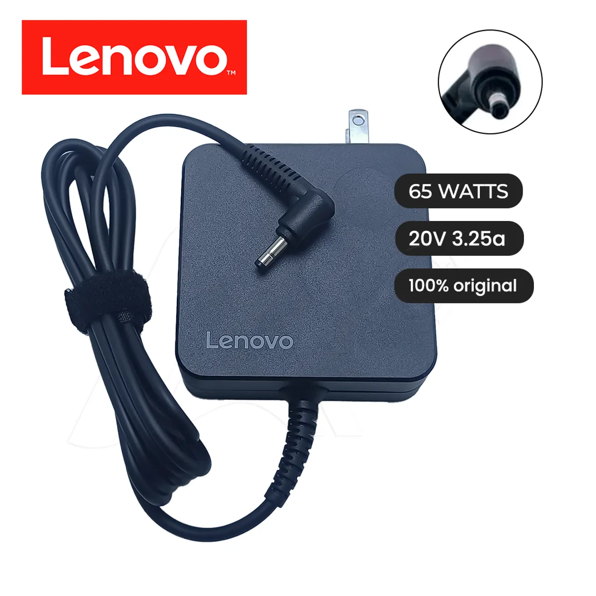 Cargador lenovo ideapad 20v 3-25a 65w-original